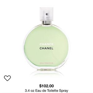 NWOT Chanel Chance Eau Fraiche: 100% authentic!